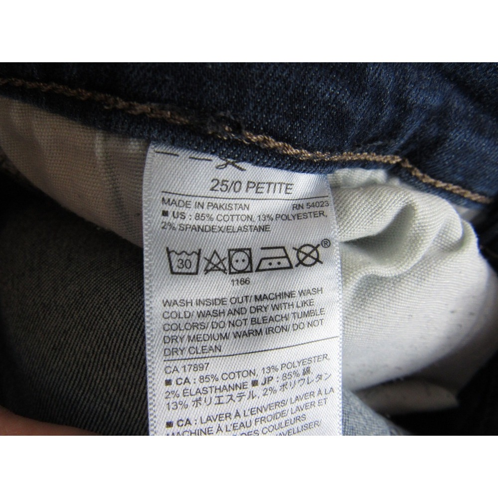 Banana Republic Jeans Sculpt Skinny Women's  Size 25/0 Petite - Picture 5 of 6